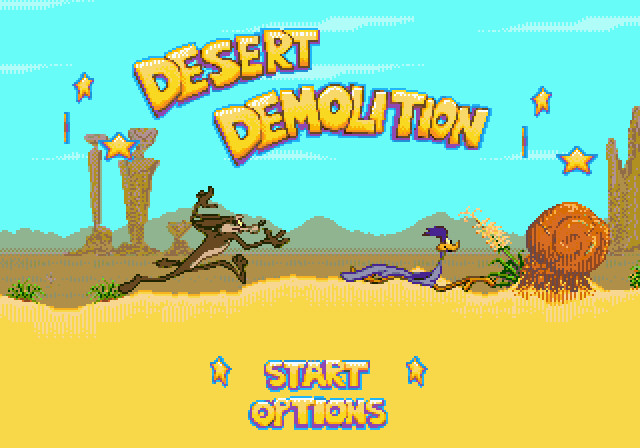 Desert Demolition Starring Road Runner and Wile E. Coyote