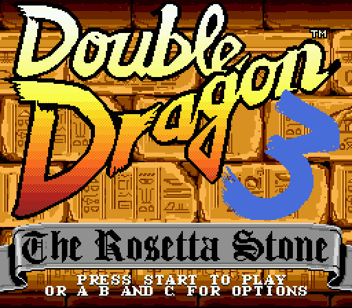 Double Dragon 3: The Rosetta Stone