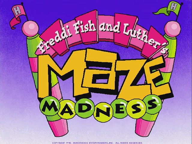 Freddi Fish and Luther's Maze Madness