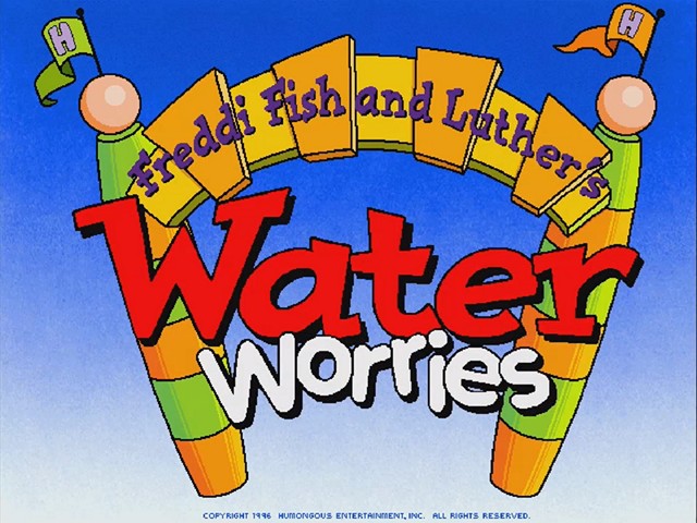 Freddi Fish and Luther's Water Worries