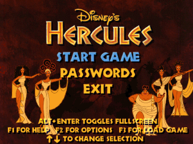 Disney`s Action Game Featuring Hercules