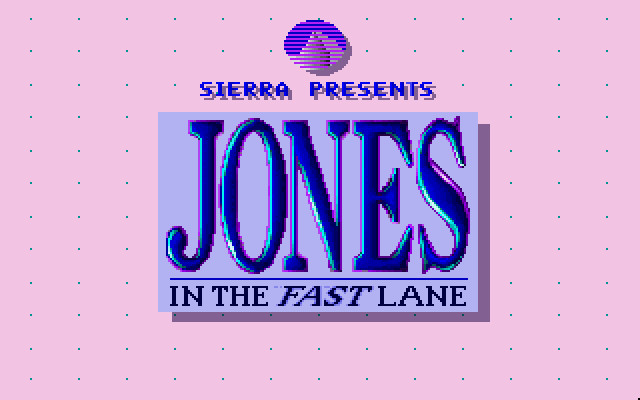 Jones in the Fast Lane