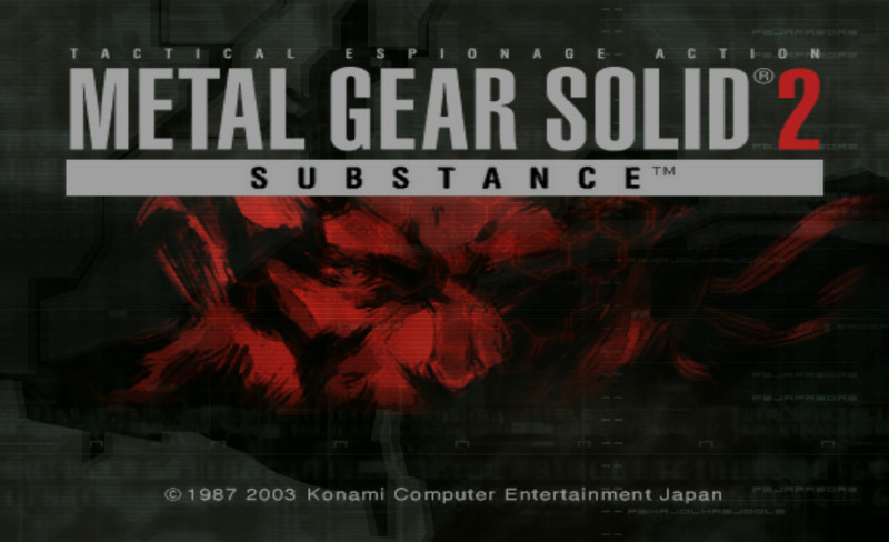 Metal Gear Solid 2: Substance