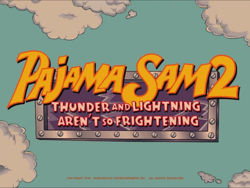 Pajama Sam 2: Thunder and Lightning aren't so Frightening