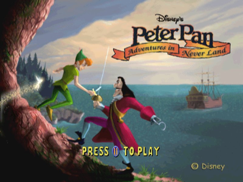 Peter Pan in Disney's Return to Never Land