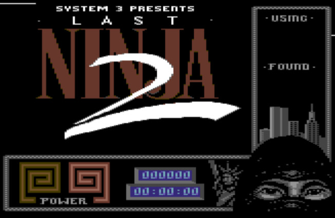 The Last Ninja 2: Back with a Vengeance.