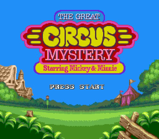 The Great Circus Mystery starring Mickey and Minnie