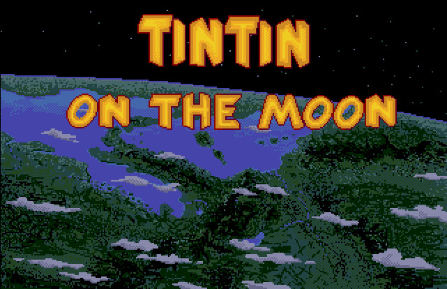 TinTin on the Moon