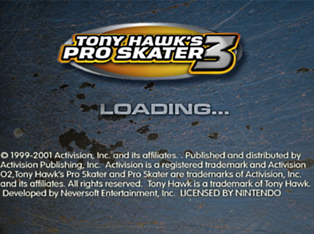 Tony Hawk`s Pro Skater 3